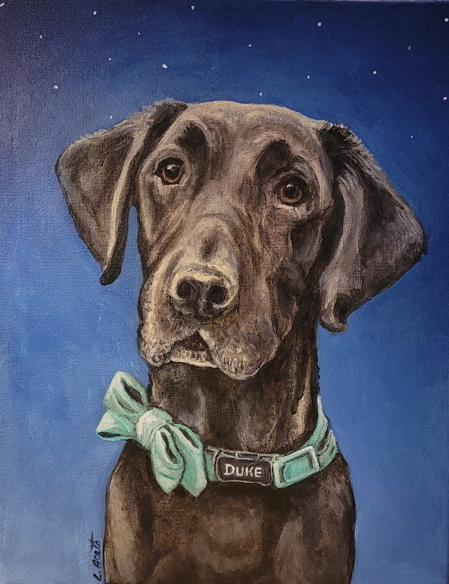 Pet Portrait Painting