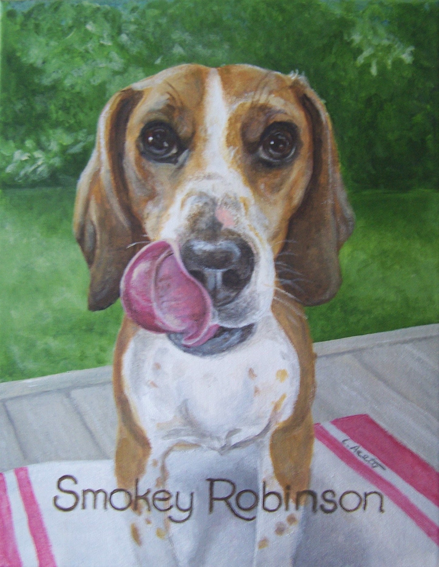 Pet Portrait Painting