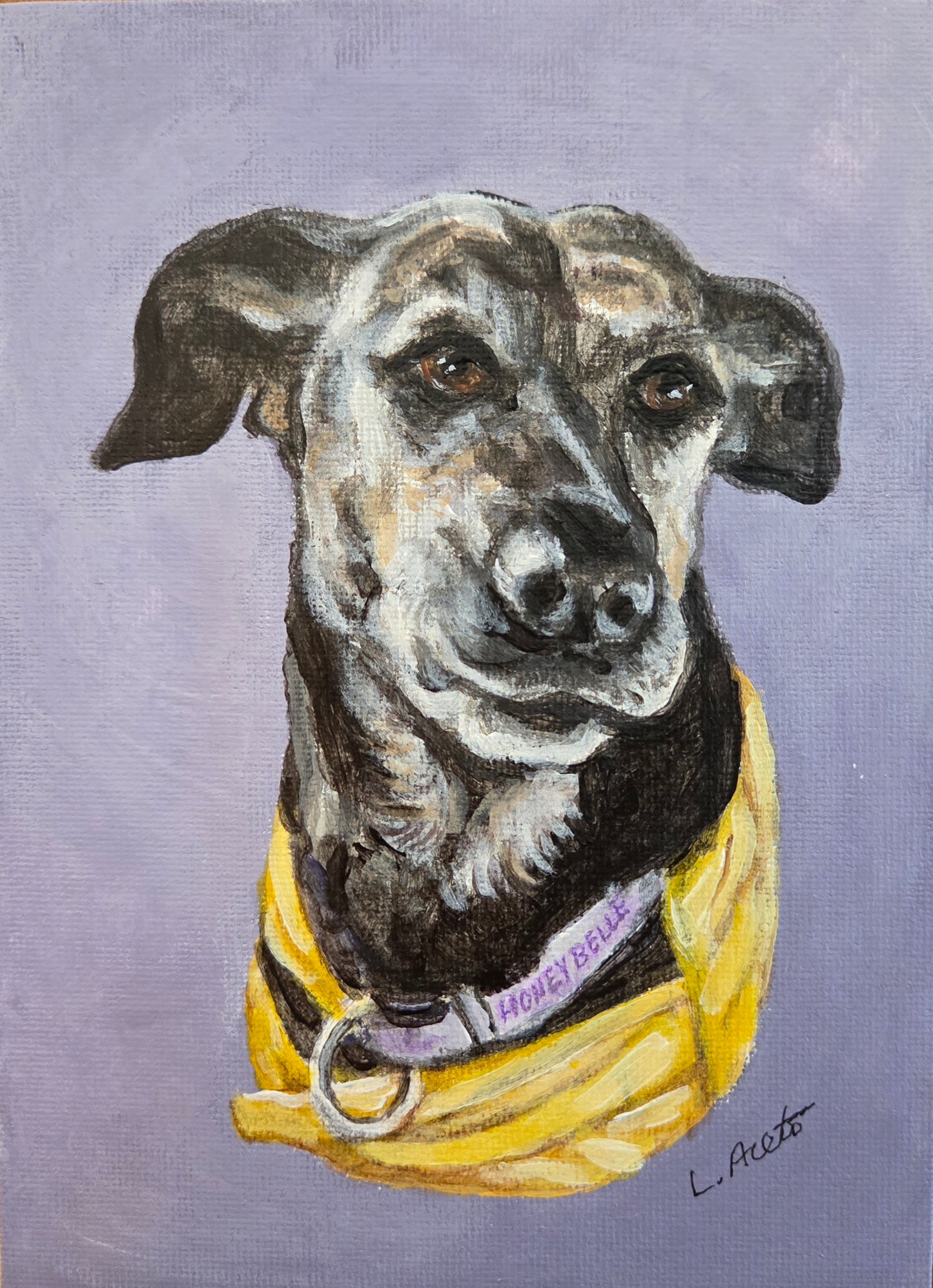 Pet Portrait Painting