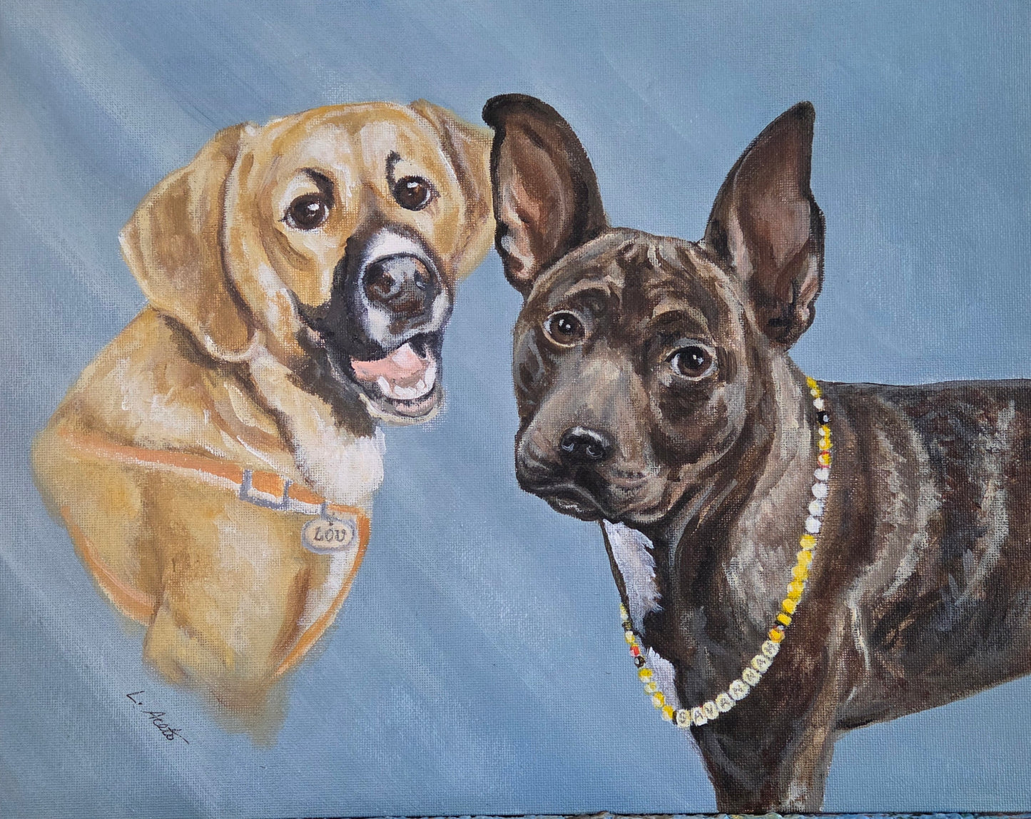 Pet Portrait Painting