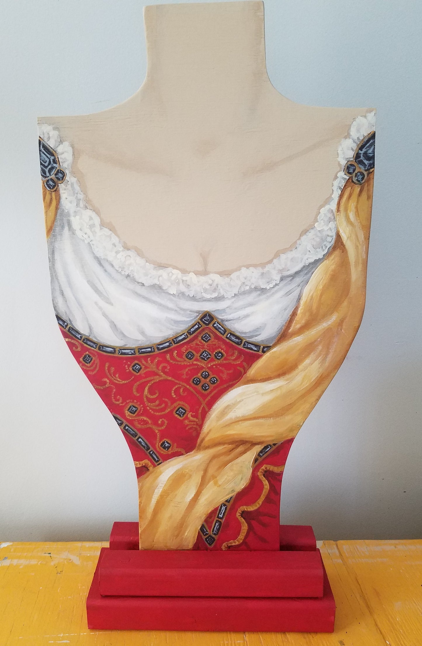 Custom Jewelry Display Bust