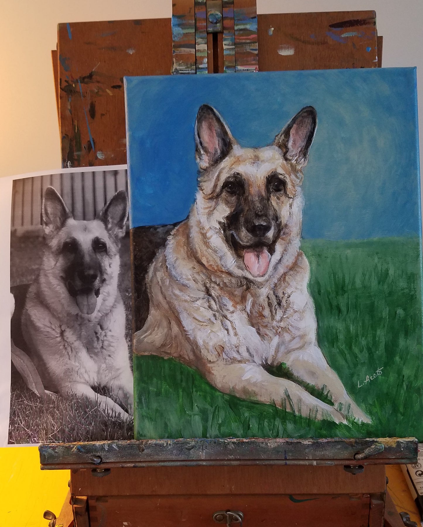 Pet Portrait Painting