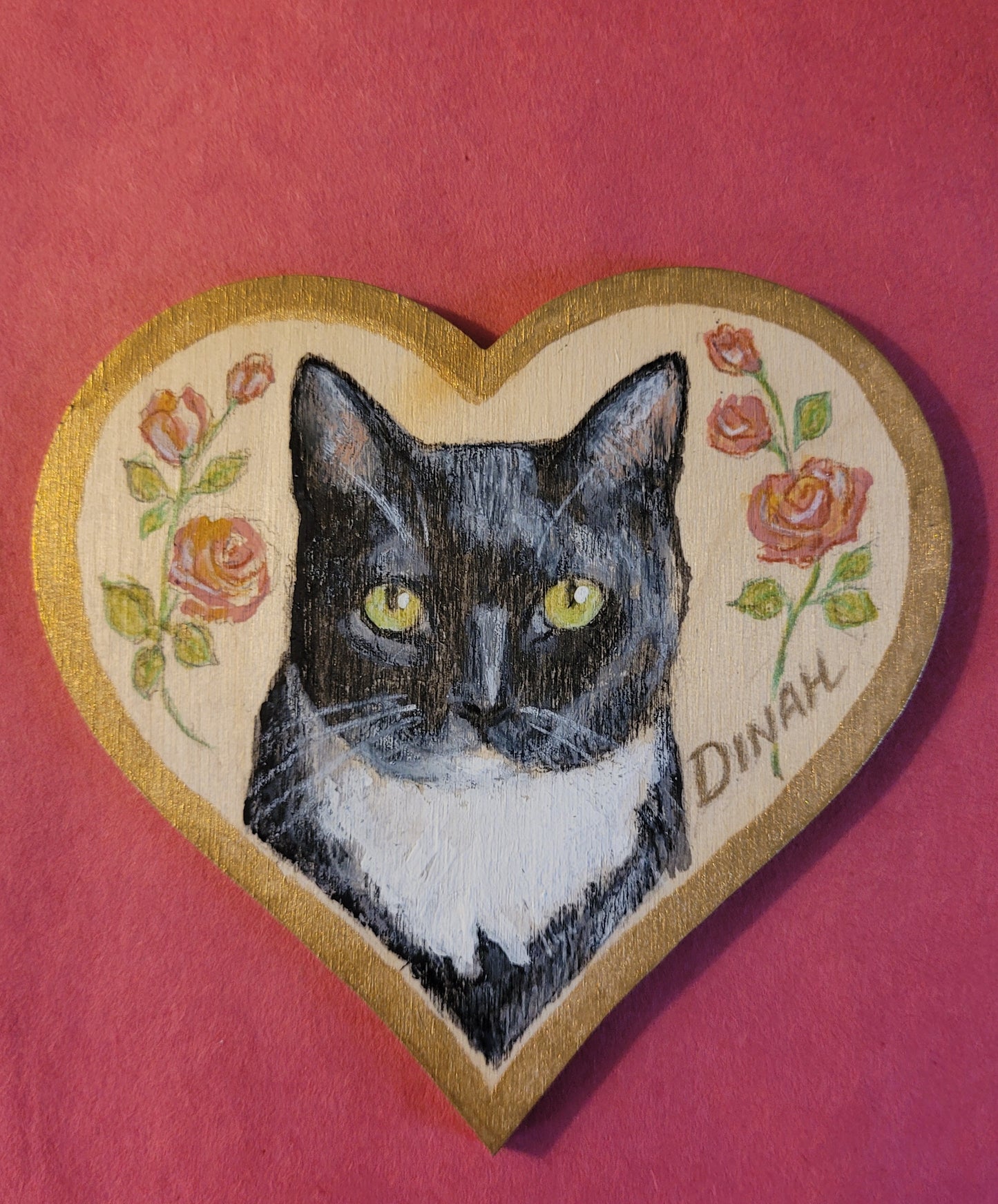 Heart Magnet Pet Portrait