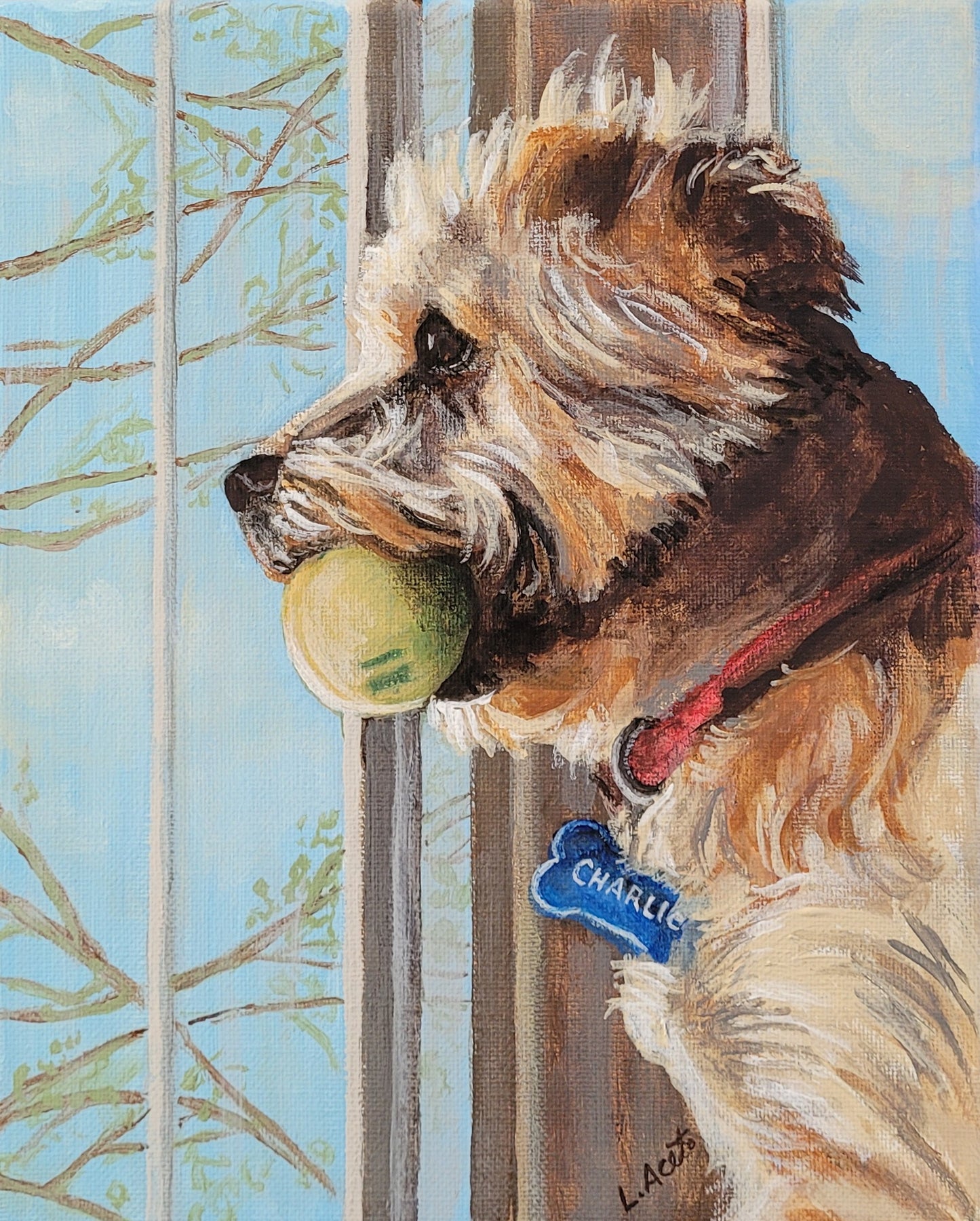 Pet Portrait Painting