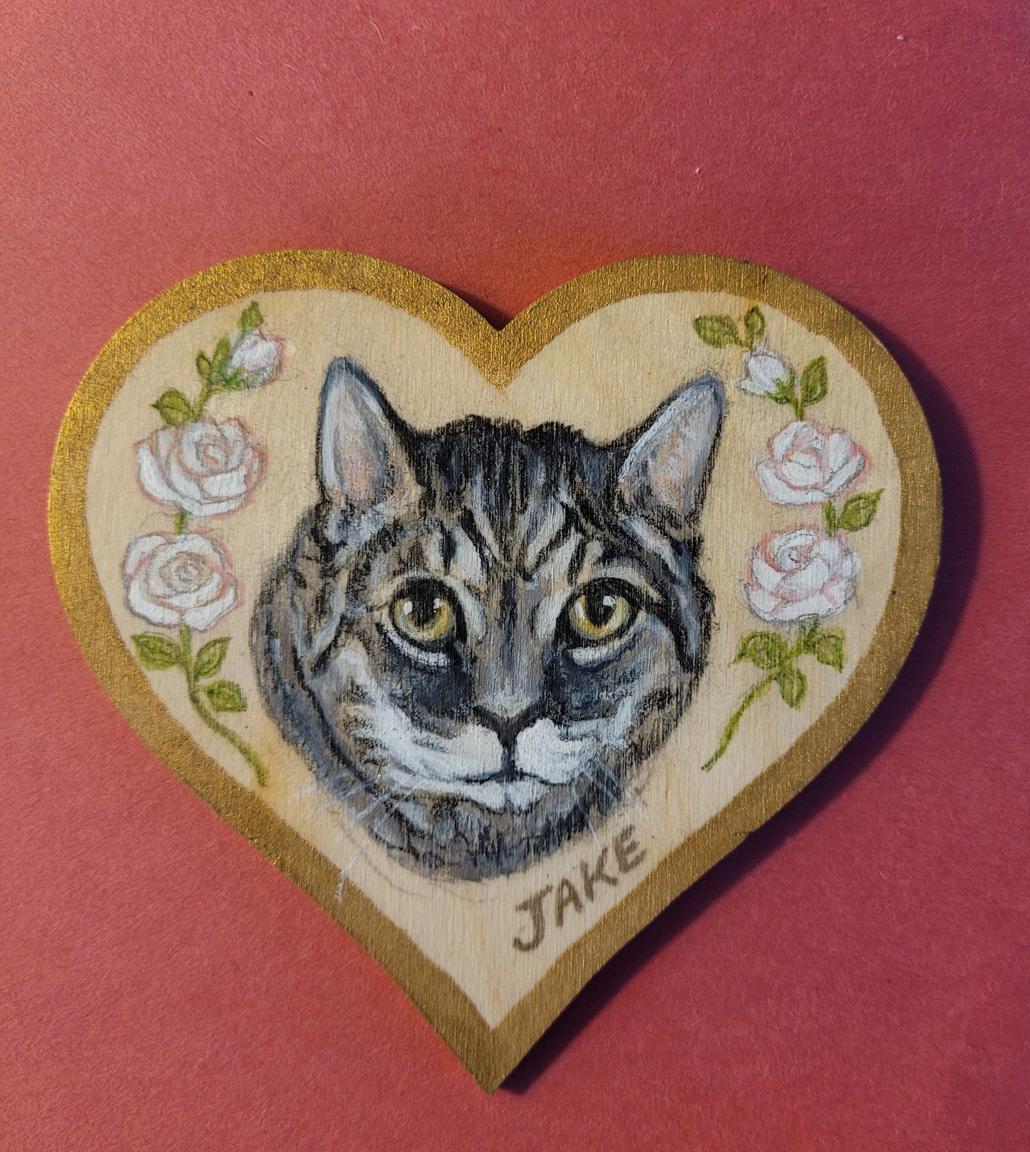 Heart Magnet Pet Portrait